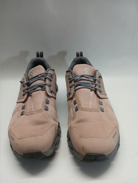 On Running Women's Pink and Gray Athletic Sneaker - Picture 3 of 16